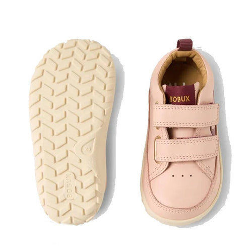 Bobux IW Iwalk Dawn Toddlers Leather Sneaker Cameo Rose Pink  654302